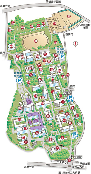 学内地図